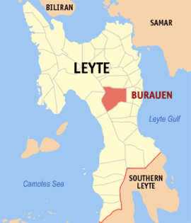 Burauen na Leyte Coordenadas : 10°59'N, 124°54'E