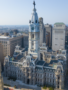 Philadelphia City Hall, aerial view, cropped.png