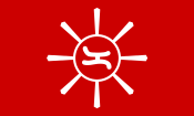 Philippine revolution flag magdalo alternate.svg