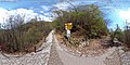 At this junction, coming from Piazza the route takes a left turn towards Narro (photosphere)