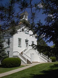 Pine Valley Chapel and Tithing Office church building in Pine Valley, Washington County, Utah, United States