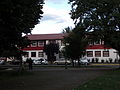 Plaza de Armas y Colegio de la Preciosa Sangre.