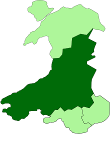 The area covered by Dyfed-Powys Police Service Police Wales DyfedPowys.svg