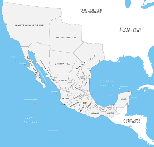 File:Political divisions of Mexico 1824-fr.png