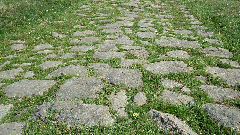 File:Porolissum - Roman Road 02.jpg