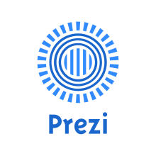 Description de l'image Prezi logo transparent 2012.svg.