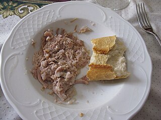 <span class="mw-page-title-main">Pringá</span> Andalusian meat dish