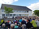 Le spectacle "Muraïe" par la compagnie Dédale de Clown dans la cour de l'école Guéhenno (anciennement école Thiers)