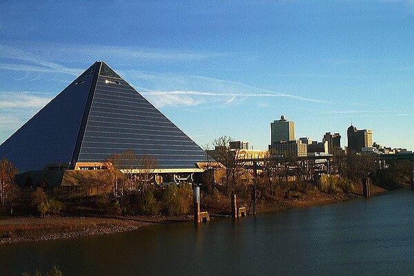 The Pyramid Arena, the Tigers' home from 1991 to 2004.