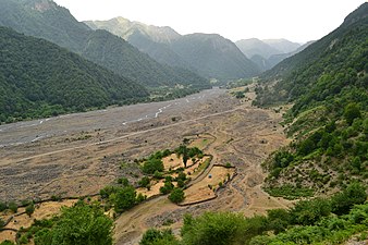 Nature of Qamarvan village in Qabala District. Photograph: Ibragim Sarkarov