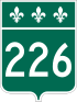 Route 226 kalkanı
