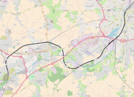 Spoorlijn Lourches - Valenciennes op de kaart