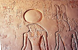 Ra and Amun, from the tomb of Ramses IV Ra and Amon - Ramses IV tomb.jpg