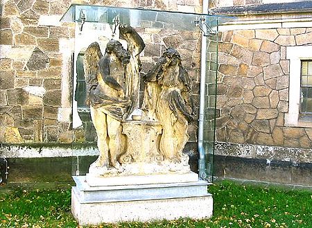 Radebeul Denkmal Chronos Trauernde