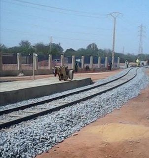 Niamey railway station train station in Niamey