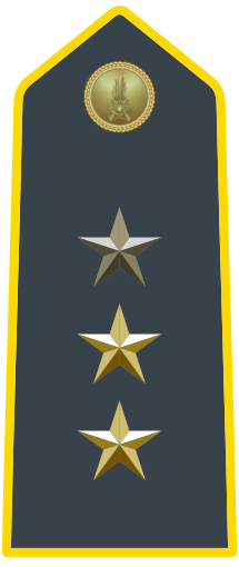 Rank insignia of tenente con incarico superiore of the Guardia di Finanza.svg