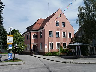 Schöllnach Place in Bavaria, Germany