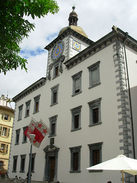 File:Rathaus von Sion - Town hall of Sion.JPG