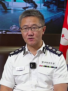 Raymond Siu Hong Kong police chief