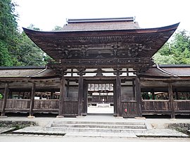 油日神社楼門