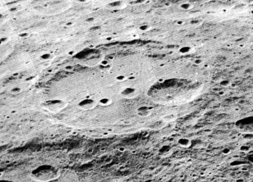 Another oblique view from Lunar Orbiter 5, facing west Rowland crater 5006 med.jpg