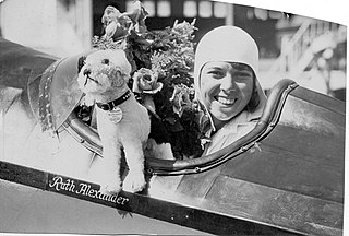 <span class="mw-page-title-main">Ruth Alexander</span> American female aviation pioneer