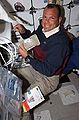 STS-119 Day 7 Tony Antonelli meal.jpg