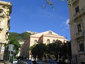 Giuseppe Verdi Theatre in Salerno, Italy