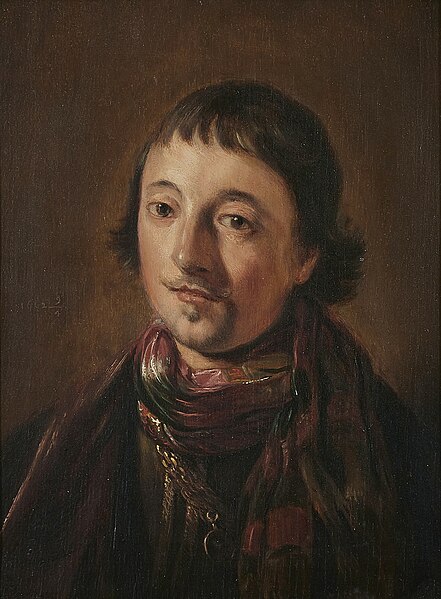 File:Salomon de Bray - Portrait of a young man, bust-length, wearing a gold chain, l19038-b3tzc-1.jpg