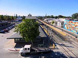 <span class="mw-page-title-main">San Mateo station</span> Train station in San Mateo, California, U.S.