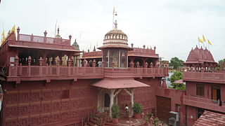 Digamber Jain temple of Sanghiji, Sanganer