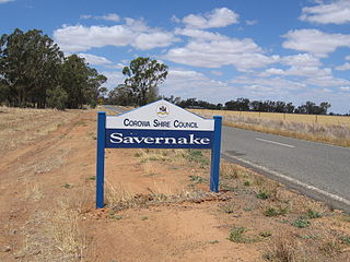 <span class="mw-page-title-main">Savernake, New South Wales</span> Town in New South Wales, Australia