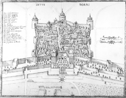 Zamek w 1685