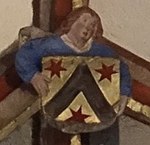 Schlussstein Wappen Aberlin Jörg, Leonhardskirche Stuttgart.jpg