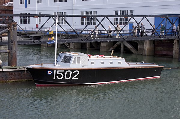 RAF seaplane tender 1502, in 2011