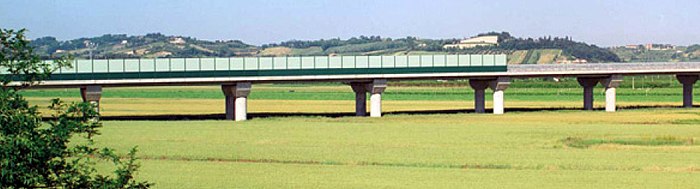 Un tratto della Secante in campagna