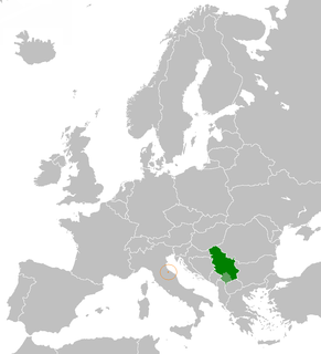 San Marino–Serbia relations Bilateral relations