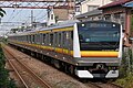 KRL E233-8000 series milik Jalur Nambu pada Oktober 2020