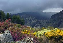 Serra da Estrela, a mais alta cordilheira de Portugal Continental.