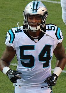 Thompson in 2016. Shaq Thompson.JPG