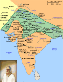 la teritorio de la suria imperio de 1540 ĝis 1567 jen bildigita verde