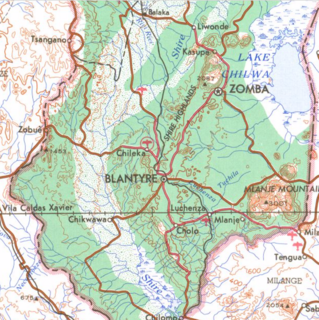 <span class="mw-page-title-main">Shire Highlands</span> Plateau in southern Malawi