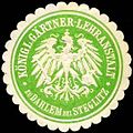 Siegelmarke Königliche Gärtner-Lehranstalt zu Dahlem bei Steglitz W0262509.jpg