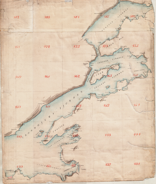 File:Sjøkart over Trondheimsfjorden og Beitstadfjorden, fra ukjent årstall.png