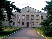 Hallintorakennus Skadovskissa.
