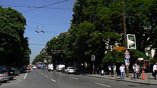 Patriarch Evtimiy Boulevard Central boulevard in Sofia, Bulgaria