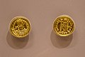 Solidi of Leo I (emperor), 5th cent. A.D. Byzantine and Christian Museum, Athens.