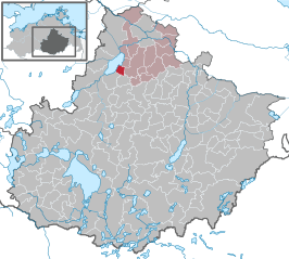 Kaart van Sommersdorf