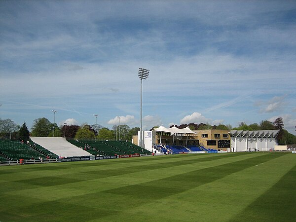 Before the redevelopment (The Cathedral Road Stand)