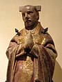 St. Benignus of Dijon torso view frontal from below